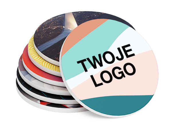 Ceramica - Spersonalizowane Podkładki z logo