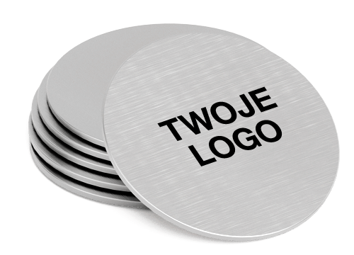 Disc - Podkładki firmowe z logo Disc - Podkładki firmowe z logo