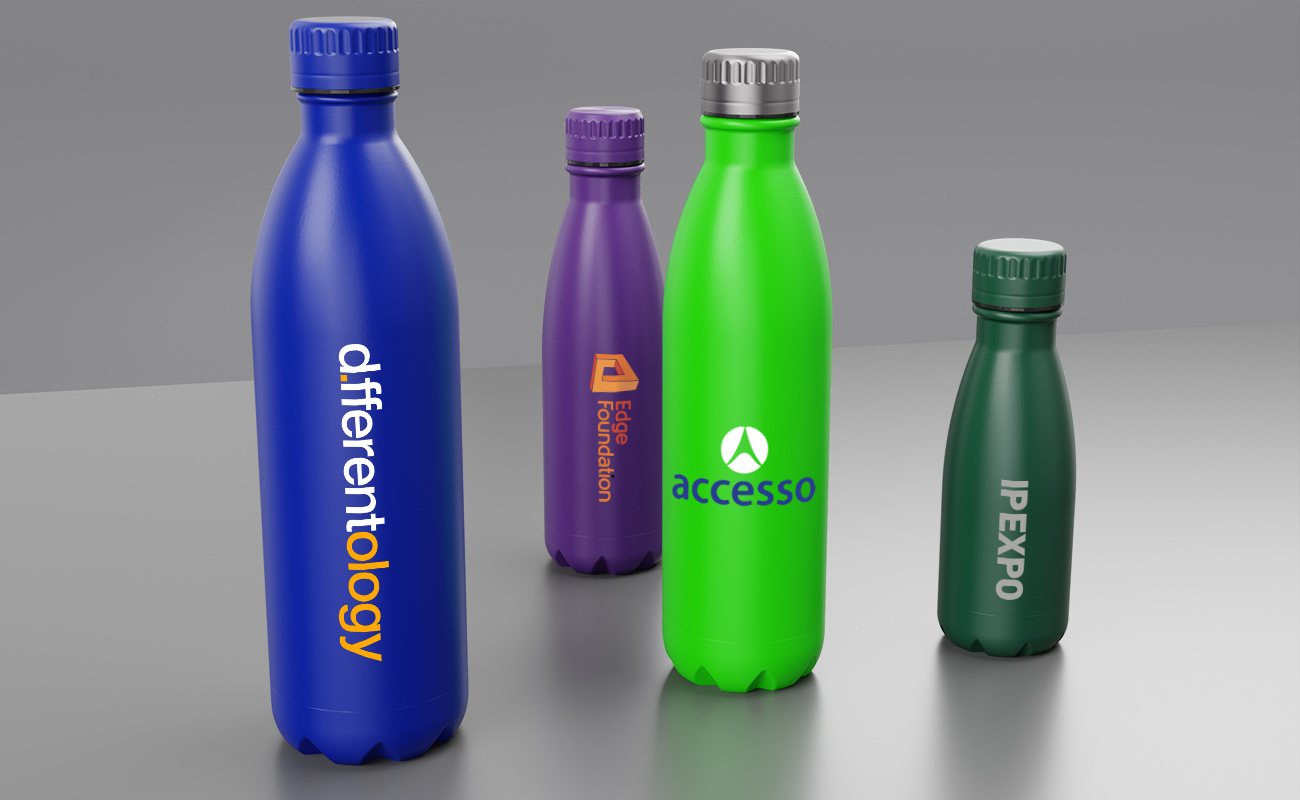 Nova Pure - spersonalizowane butelki próżniowe z logo